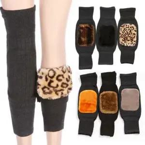 양털레그워머 고탄력 방한 무릎보호대 부드러운 극세사 무릎토시
