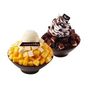 [설빙] 굿럭세트(애플망고치즈설빙+초코브라우니설빙)