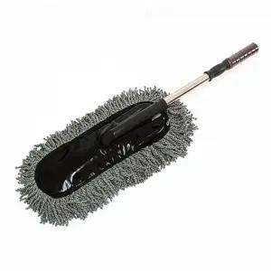 [하프클럽/]먼지청소 차량용 극세사 먼지털이개 회색