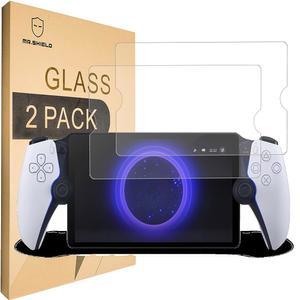 플레이스테이션 포털 리모컨과 호환되는 Mr.Shield 스크린 프로텍터 [강화 유리] [2팩] [9H 경도의 일본