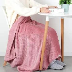 극세사 무릎담요 와플 담요 치마 망토 사무실 차량 캠핑 차박 카페 학교 학생