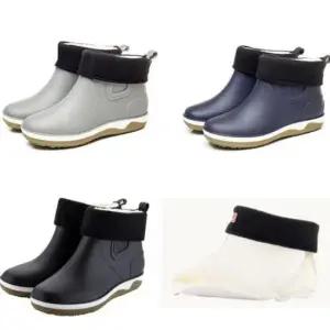 방한부츠 기모장화 남자부츠 남성 겨울신발