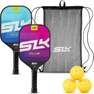 셀커크 스포츠 SLK 피클볼 패들 2종 세트 미국에서 디자인 네오 그래파이트 유리 또는 아틀라스 번들 선택