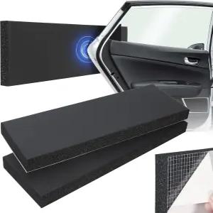 차고 벽 보호대 2팩 자동차 문 모서리 가장자리 방수 범퍼 가드 고밀도 자가 접착 폼 패드 주차 차량용