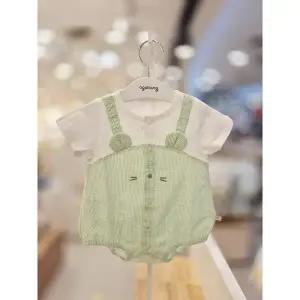 [보리보리/아가방]아가방 세이브존03 아가방 크니 반소 바디수트 01T317522