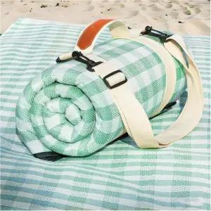 방수 비치 담요 피크닉 야외 캠핑 매트 오버사이즈 대형 접이식 샌드프루프 모래 프리 저항성 빅 XL