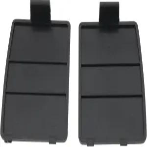 디어 1쌍 배터리 커버 세트 교체 액세서리 왼쪽 및 오른쪽 만들기 SEGA 게임 기어 콘솔 블랙과 호환됩니다