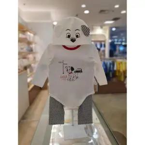 [보리보리/아가방]아가방 세이브존03 아가방 달마시안 바디수트(모자) AQ79R117506A