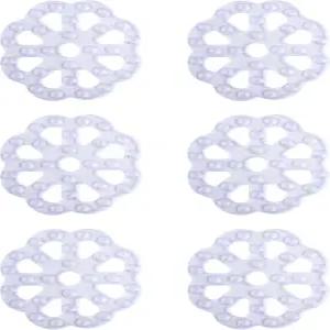 케니 KN61549 욕실 샤워기 내부에 사용할 수 있는 흡입 컵이 비닐 욕조 트레드 5인치 L x W 투명