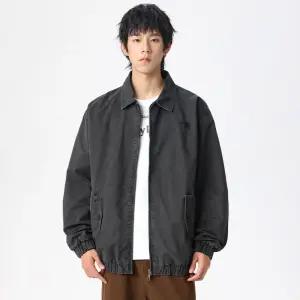 샤오원샵 남성 빈티지 가을 상의 야상 자켓 미조 코트 워싱 터틀넥 키작남 마운틴 디트로이트 야상사파리 꾹3