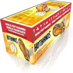 핫핸즈 깔창 발난로 - 오래 지속되는 안전한 천연 무취 공기 활성화 워머 최대 9시간의 열 16켤레 블랙