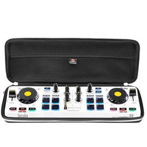 헤라클레스 DJ 컨트롤 믹스 2/1 또는 스타라이트 포켓 USB 컨트롤러, 충격 방지 보호 휴대용 가방(케이스 전용)과 호환되는 FBLFOBELI EVA 하드 스토리지 케이스