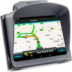 디지차지 5인치 GPS 선쉐이드 바이저 - 가민 드라이브 53 52 드라이브스마트 55 51 데즐 OTR500 누비 톰 고
