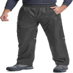 골프 낚시 사이클링을 위한 남성 레인 팬츠 방수 오버 방풍 아웃도어 하이킹
