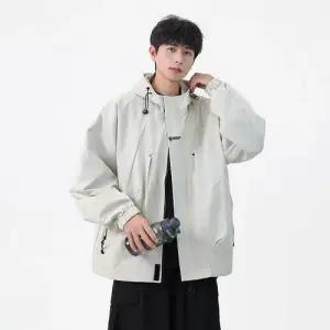 호크아이 남친 바람막이 데일리룩 점퍼 등산 봄가을 트렌치코트 야상사파리 방수 야상 KUK3