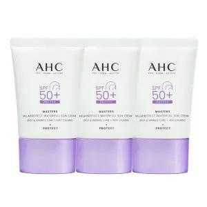 [AHC] 마스터즈 멜라 프로텍트 워터풀 선크림 40ml 3개