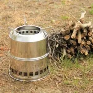 ( )미니 화로 캠핑 조립 일인 스토브 휴대용 차박