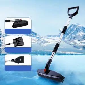 [하프클럽/]차량용 회전 제설기 앞유리 물기 성에 제거 3in1