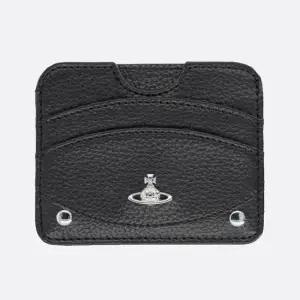 MUST IT_[출고]26SS 비비안 웨스트우드 하프문 카드 지갑 블랙 5402000VU S000D N403