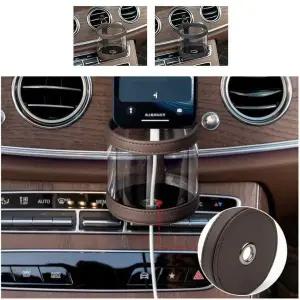 [하프클럽/]차량필수품 다용도 휴지통 송풍구 소품 수납함