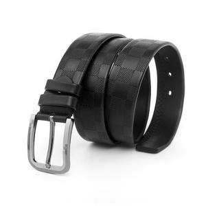 MZ_체스 패션 벨트 블랙 청바지 정장벨트