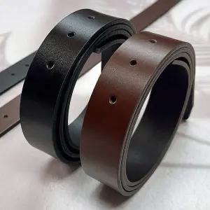 [오너클랜]TBZ 플럼도트 이탈리아 통가죽 소가죽 벨트끈 교체용벨트띠