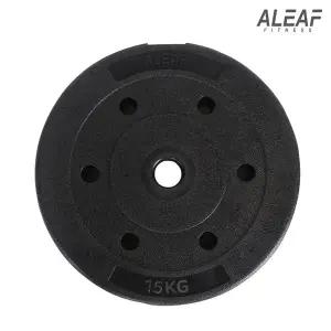 [아리프] 플렉스 원판 15kg 1개입 덤벨 홈짐 홈트