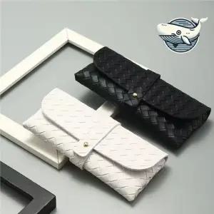 가죽 선글라스 보호케이스 세련된 휴대용 안경