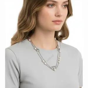 MUST IT_ V로고 시그니처 네크리스 6Y0J0S34 UXM 6RU6Y2J0S34 6RU)