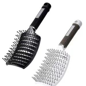 TBZ 곡선형 설계 두피 마사지 갈비빗 미용실용 미용재료