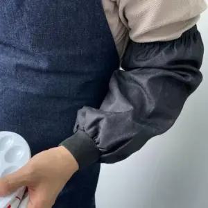 청토시 작업용 시보리 데님 팔토시 작업토시