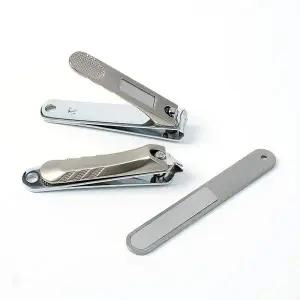 [오너클랜]TBZ 실버 손톱깎이 3종 케이스세트 NC-01 손발톱관리