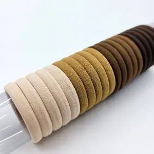 [오너클랜]TBZ 브라운톤 고탄력 헤어 고무줄 세트 20개 세트 G