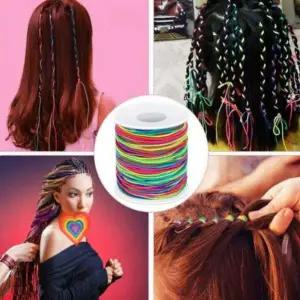 [오너클랜]TBZ 레인보우 무지개 헤어끈 고무밴드