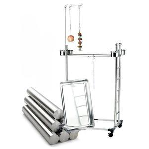 앵무새 대형 횟대 스틸 대형횟대 반려용품 대형새장 나무 스텐새장