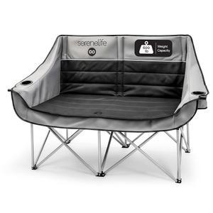 커플, 친구 및 가족을 위한 캠핑 러브잇, 더블 의자, 파이어 나이트를 접이식 2인용 테일게이트 재미, 해변 탈출, RV 로드 트립 아늑한 뒷마당 편안함