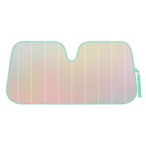 리데센트 매트 화이트 전면 윈드실드 선쉐이드-자동차 트럭 SUV용 아코디언 접이식 오토쉐이드- 자외선 차단 차단제-차량의 시원함 유지 - 58 x 27인치