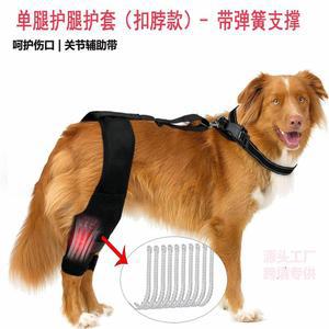 강아지뒷다리보호대 애견 슬개골 반려견 레드 목줄형 앞다리 탈구