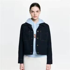 헤지스 레이디스 [26SS] 데님트러커형 우븐 자켓 HSJA6B202N2 469302