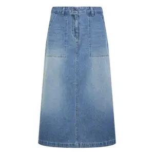 헤지스 레이디스 데님 포켓 스커트 HSSK6A181 469262