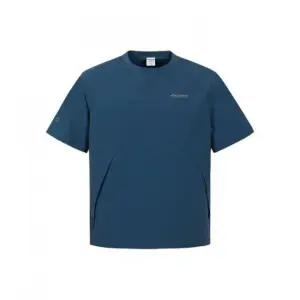 디스커버리익스페디션 유니 프레시벤트 경량 우븐 트레이닝 반팔 티셔츠 DTURQUOISE 465227