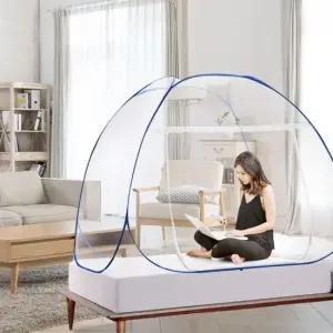 초간단 원터치 모기장 실내 야외 침대 텐트 방충망 방충망