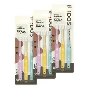 보리보리 도스 인 어드밴스 도스360 유아 어린이 아기칫솔 9P 1 2 3