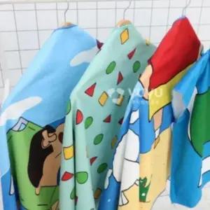 [생활] 여름 레져 타월 캠핑 극세사 가운 1P 학생 모포 판촉물 담요 비치 짱구잠옷 물놀이