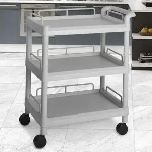 주방 카트 바퀴형 서빙카 다용도 업소용 3단 이동식 배식서빙카
