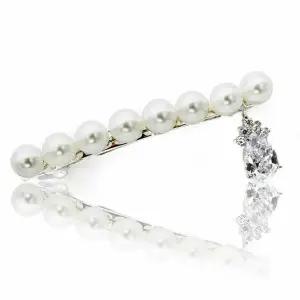 [에이치플러스몰]TBZ 자동핀 일자형 고급형 특AAA 진주 중핀 지르코니아 큐빅