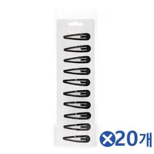 [에이치플러스몰]TBZ 헤어기본 아이템 소형 똑딱핀 10개입x20개 헤어똑딱핀