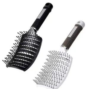 TBZ 곡선형 설계 두피 마사지 갈비빗 미용실용 미용재료