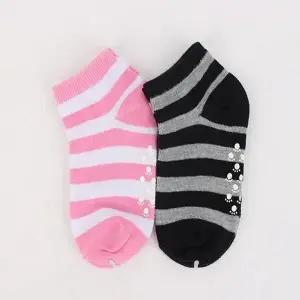 [하프클럽/셀러허브_여성트랜드패션]미끄럼방지 줄무늬 양말 4세 5세 6세 5