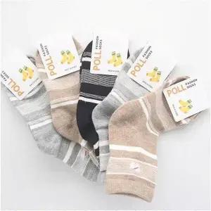 [하프클럽/셀러허브_여성트랜드패션]줄무늬 데일리 스타킹사계절양말 묶음